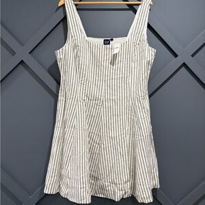 ✨•NWT GAP Striped Linen Mini Dress•✨